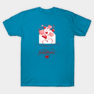 Hearts in an Envelope T-Shirt